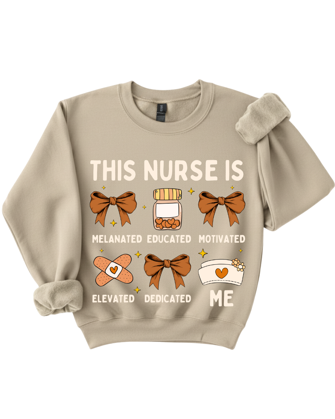 This Nurse Is… Loved, Called & Covered – Faith-Based Nursing Sweatshirt