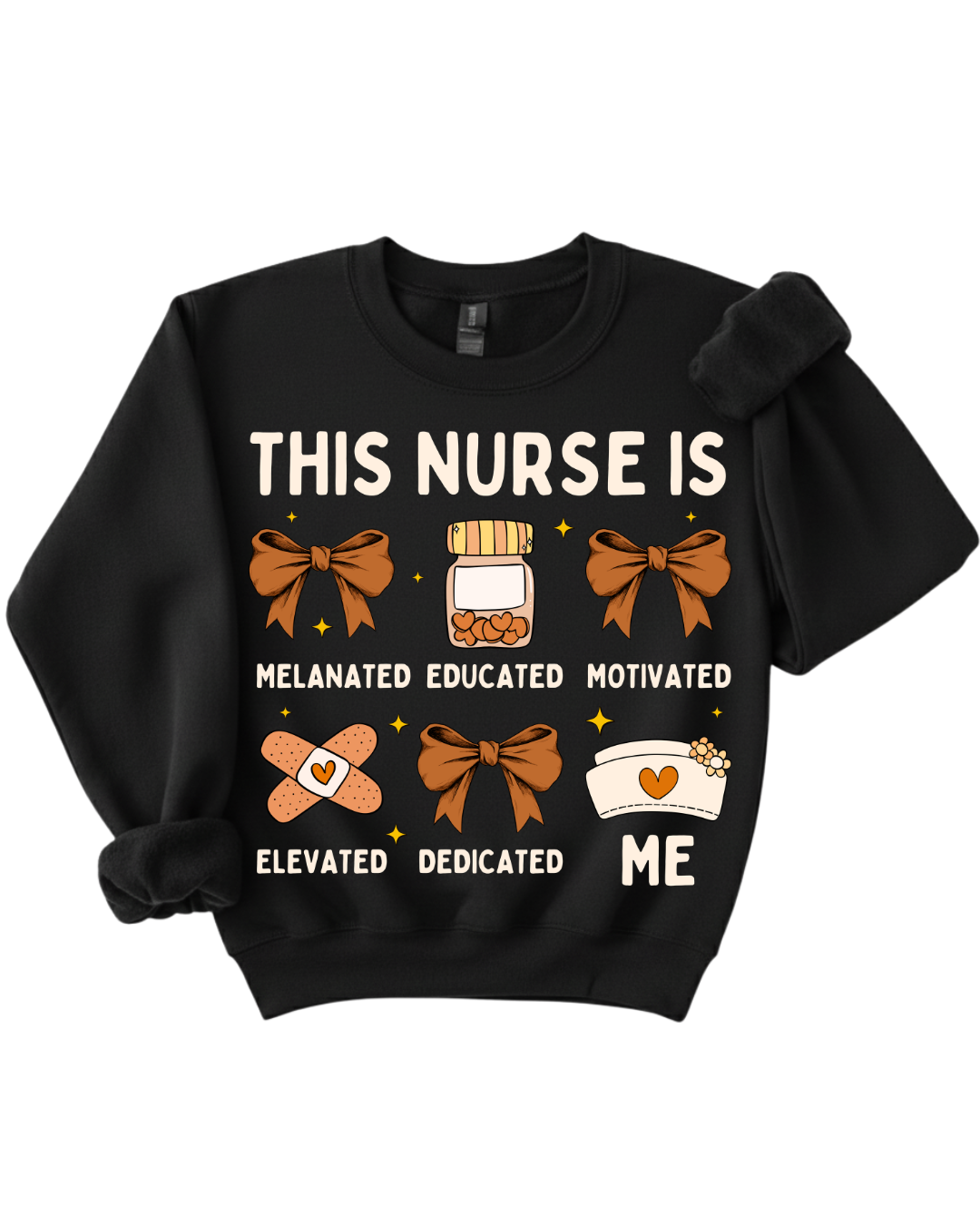 This Nurse Is… Loved, Called & Covered – Faith-Based Nursing Sweatshirt