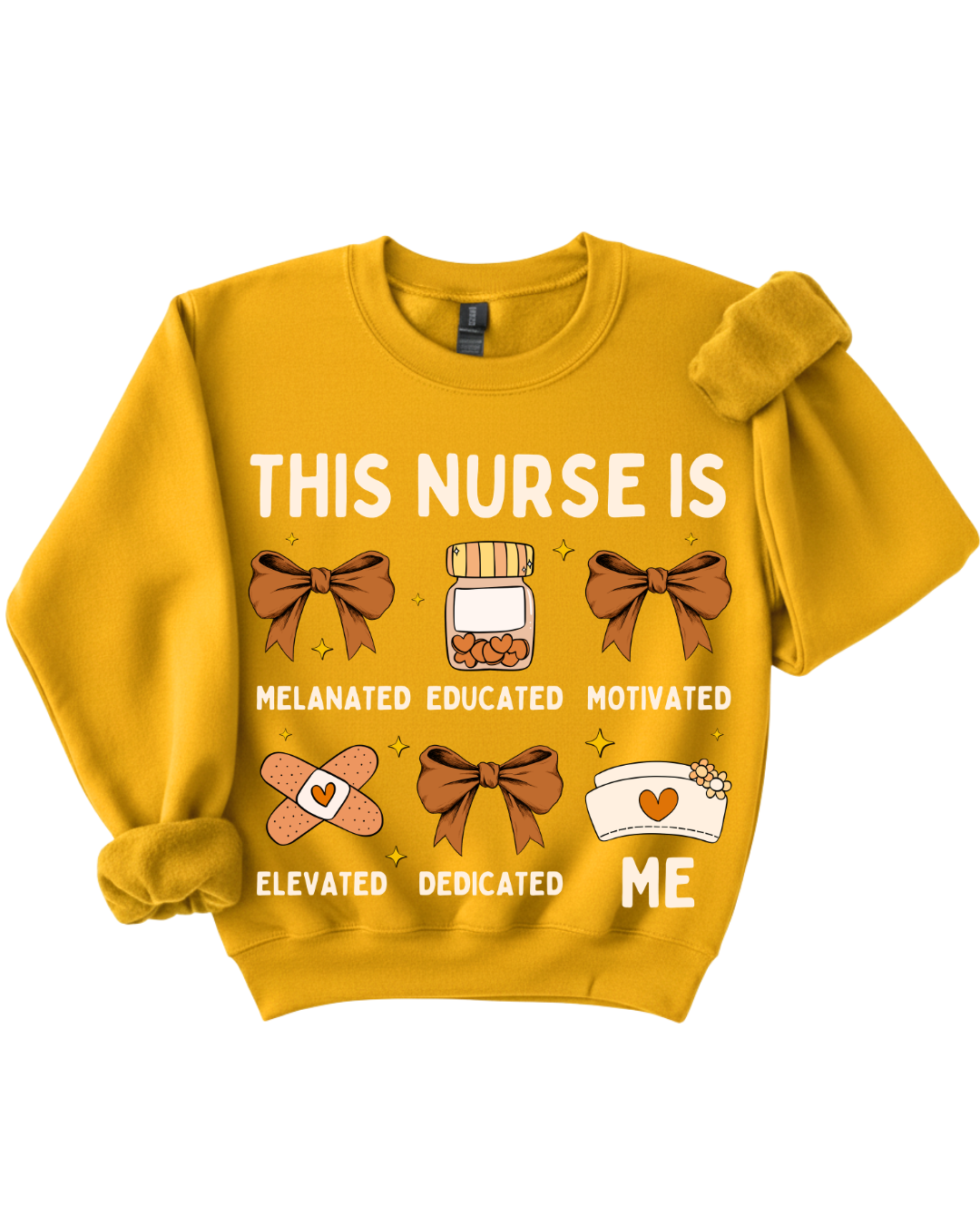 This Nurse Is… Loved, Called & Covered – Faith-Based Nursing Sweatshirt
