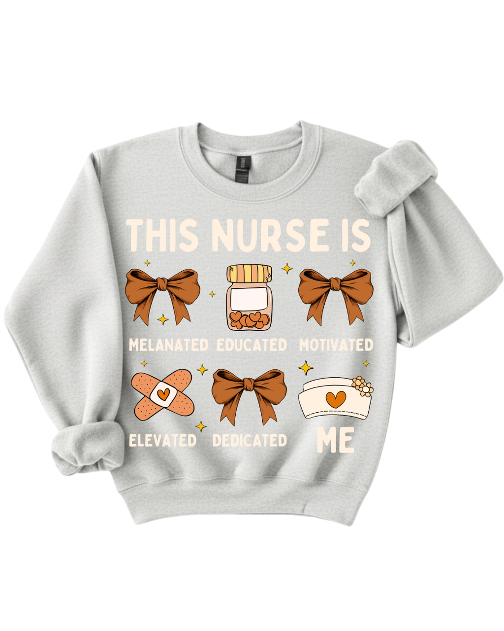 This Nurse Is… Loved, Called & Covered – Faith-Based Nursing Sweatshirt