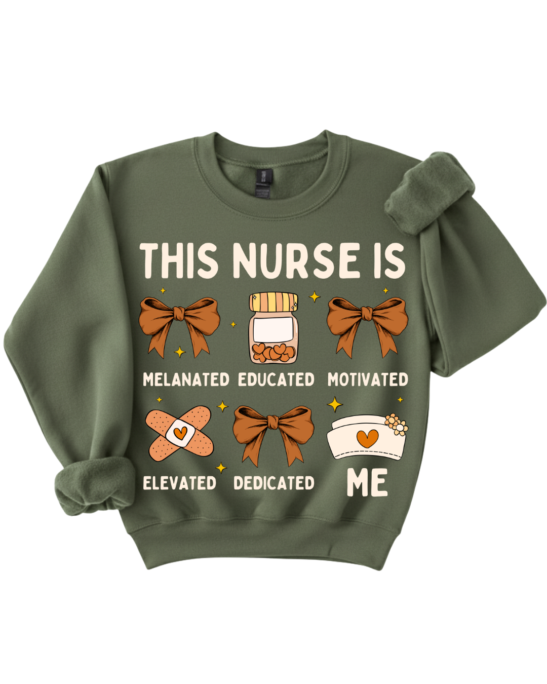 This Nurse Is… Loved, Called & Covered – Faith-Based Nursing Sweatshirt