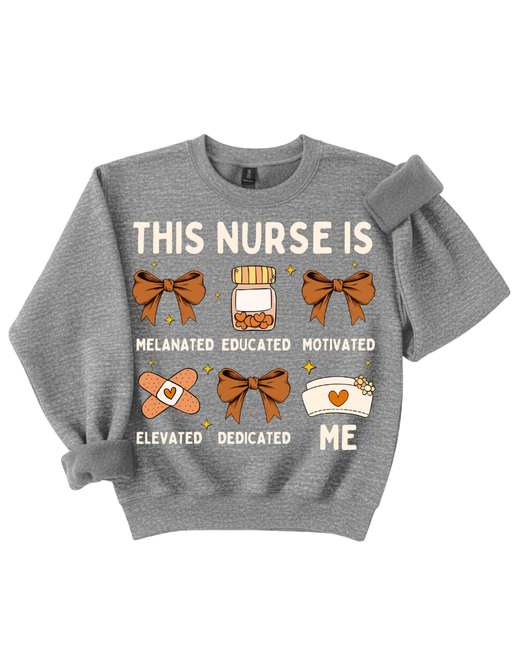 This Nurse Is… Loved, Called & Covered – Faith-Based Nursing Sweatshirt