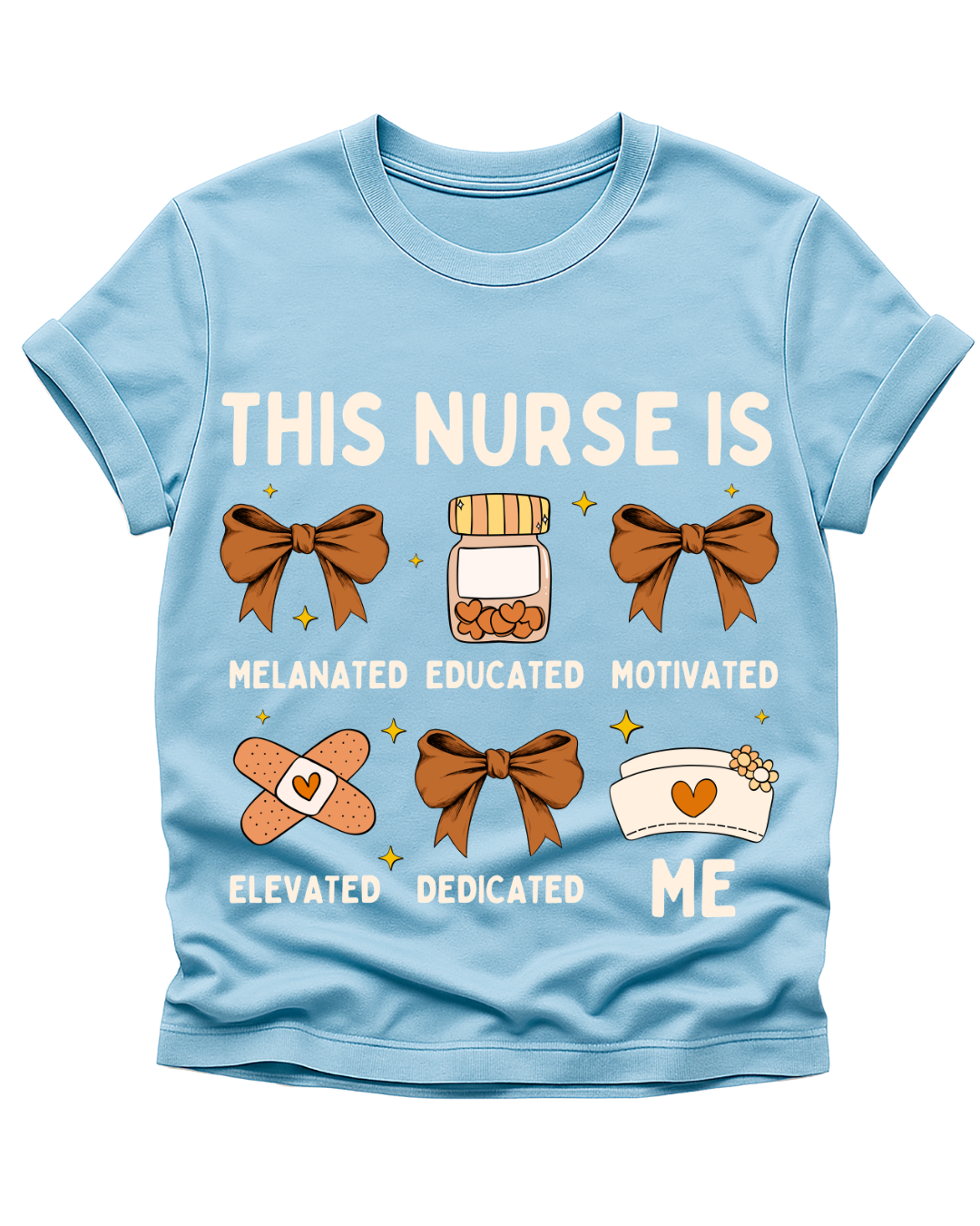 This Nurse Is… Loved, Called & Covered – Faith-Based Nursing T-Shirt