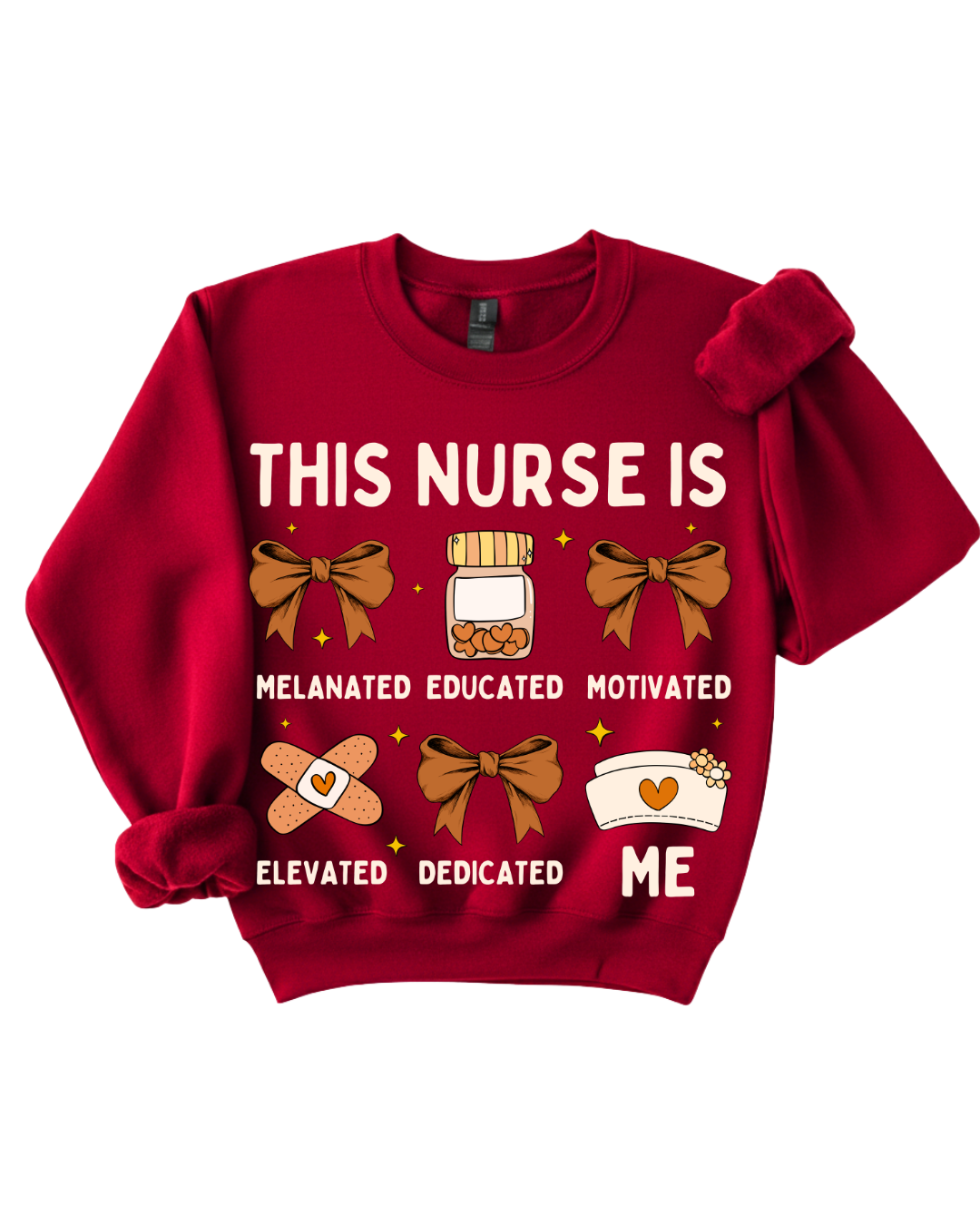 This Nurse Is… Loved, Called & Covered – Faith-Based Nursing Sweatshirt