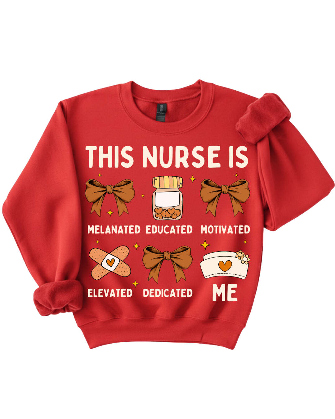 This Nurse Is… Loved, Called & Covered – Faith-Based Nursing Sweatshirt